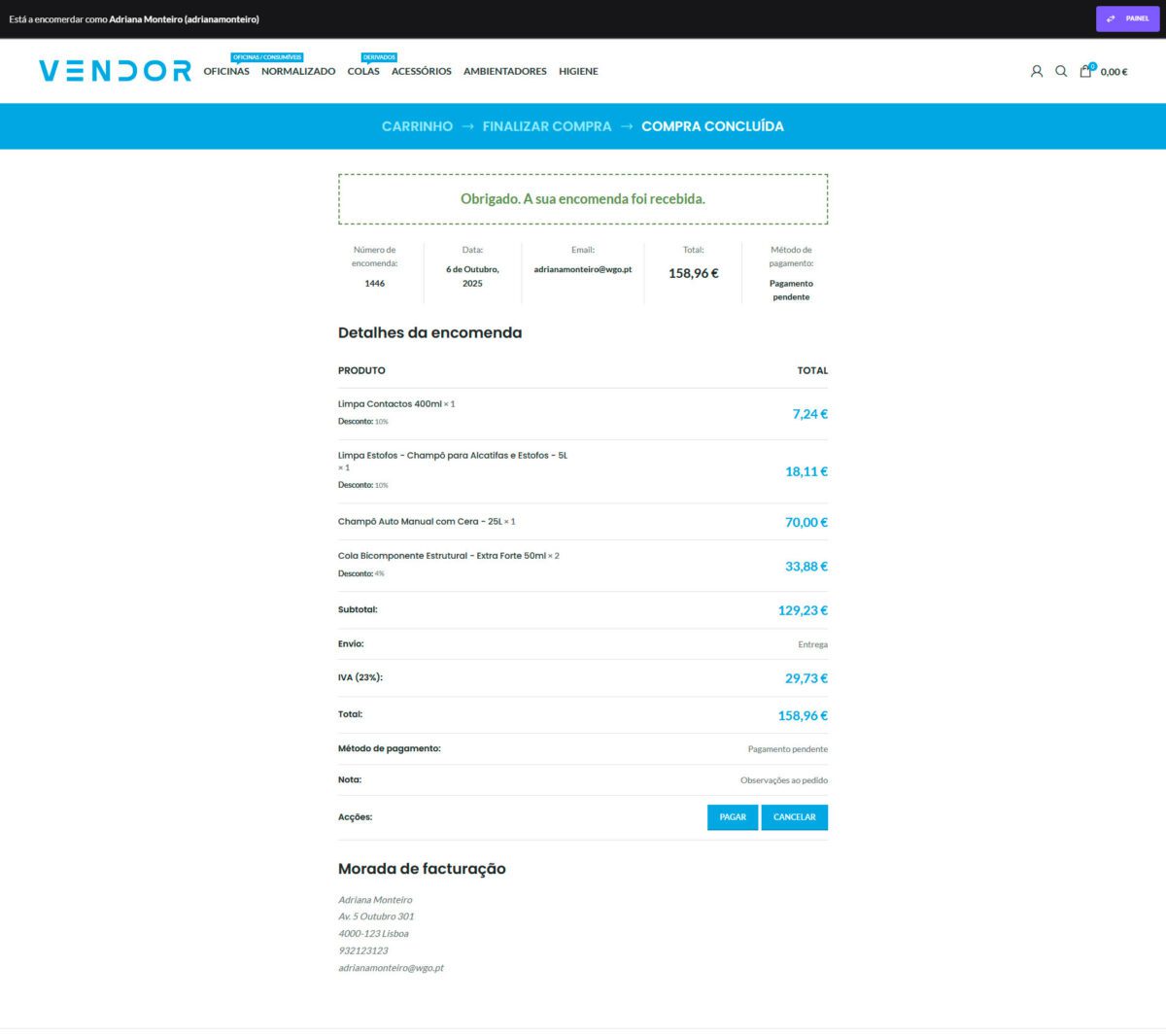 wgo vendor